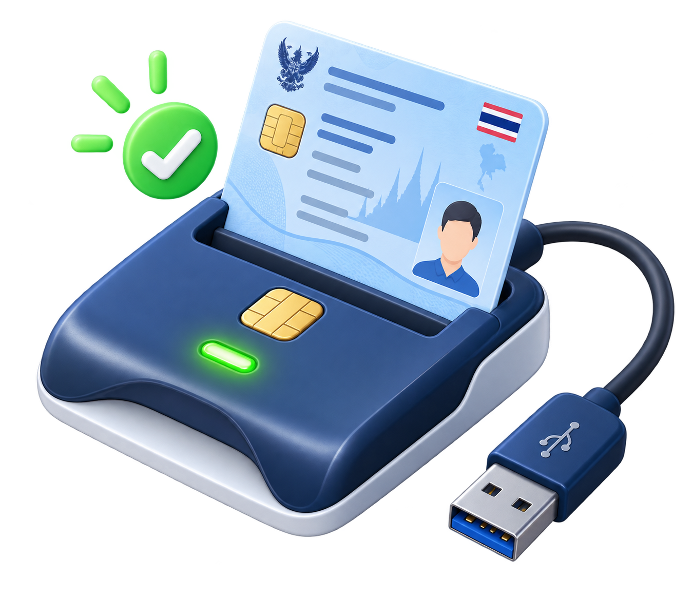 การอ่านบัตรประชาชนด้วย NIS Smart Card Bridge